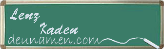 Lenz Kaden Visitenkarte